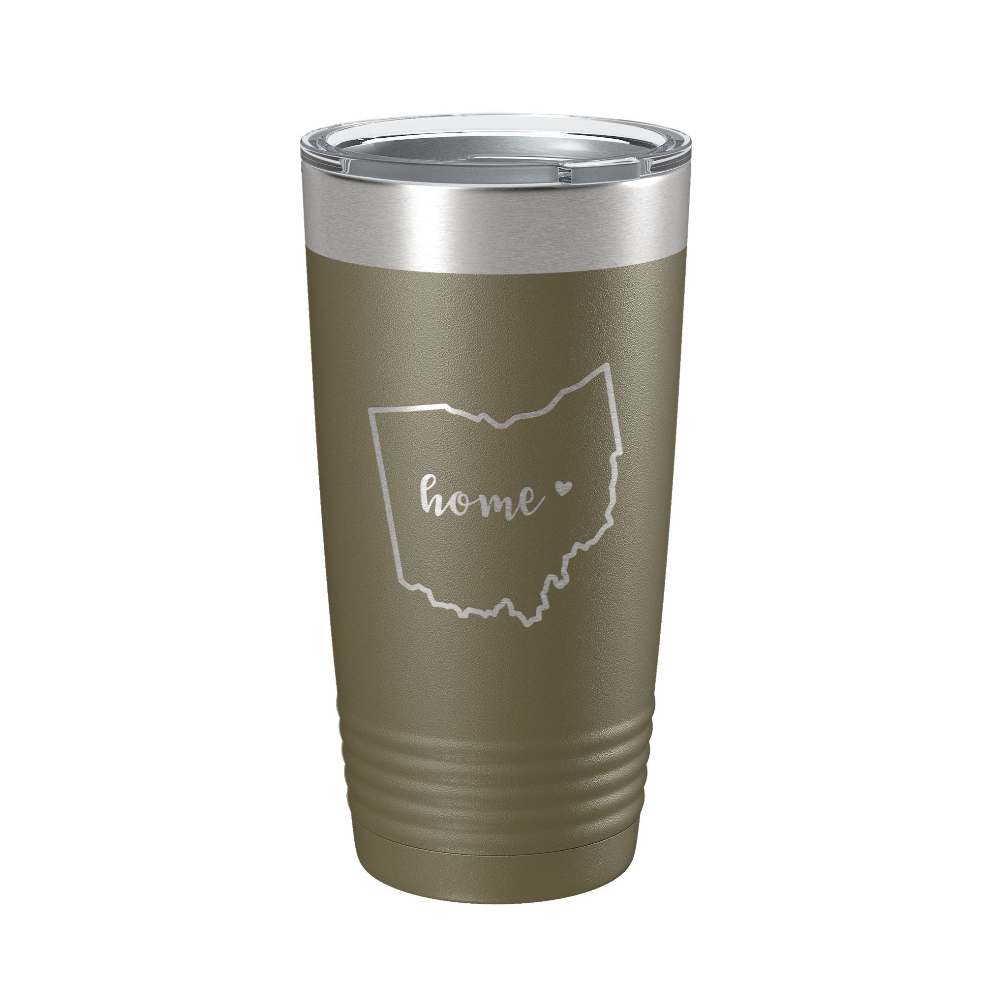 Ohio Tumbler Home State Travel Mug Insulated Laser Engraved Map Coffee Cup 20 oz-21