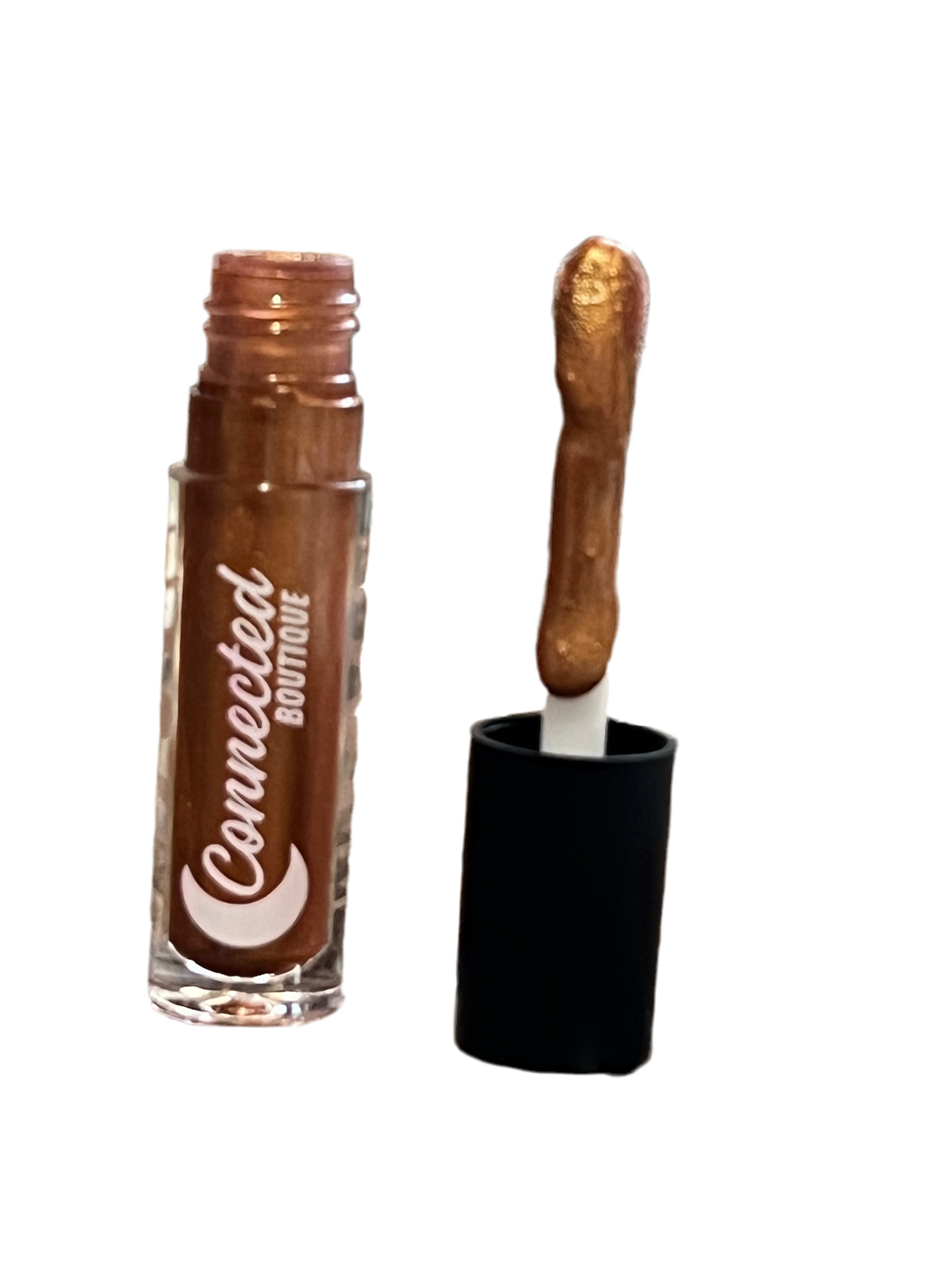 Creative - lip gloss hydrating metallic brown