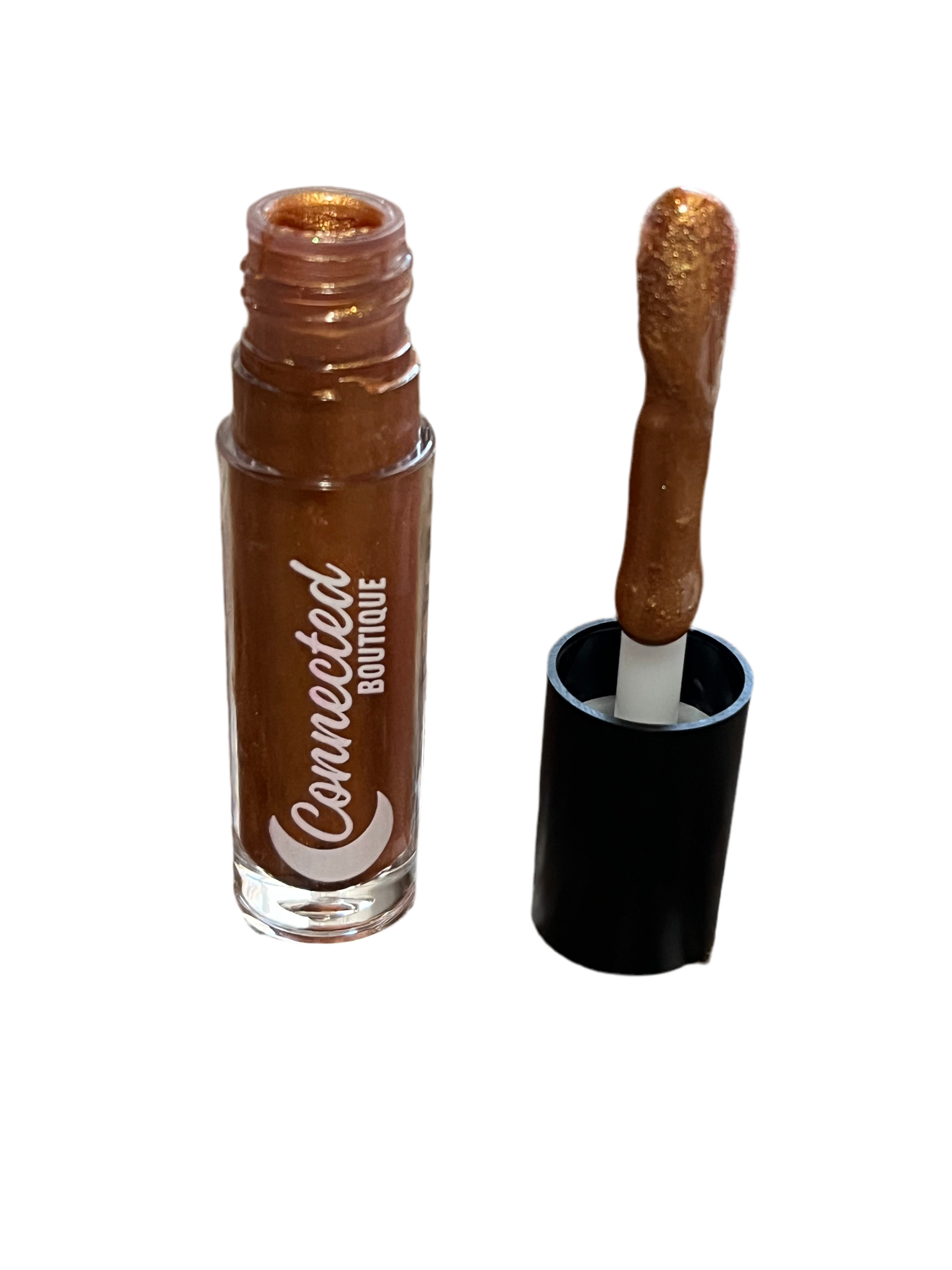 Creative - lip gloss hydrating metallic brown