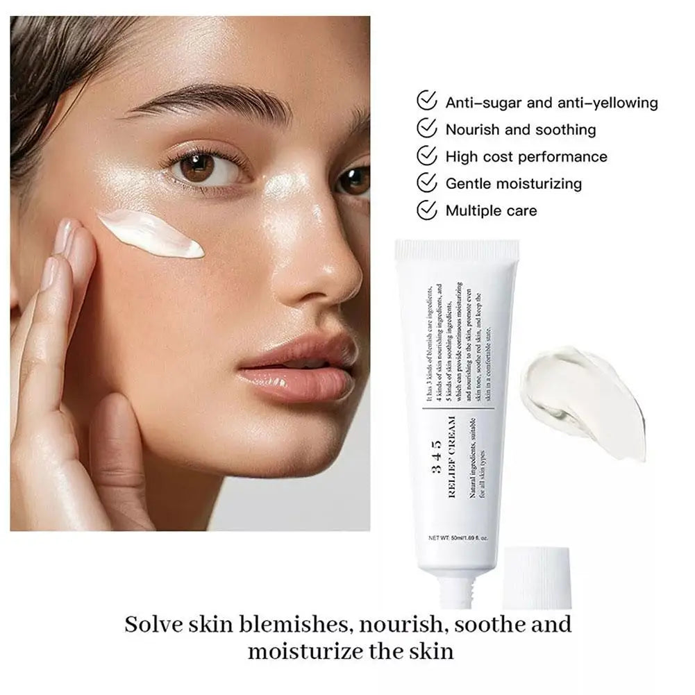 Korean Dr. 345 Antioxidant Relief Cream Gentle Vitamin C Serum Calming Moisturizer Cleansing Balm Soothing Hydrating Skin Care