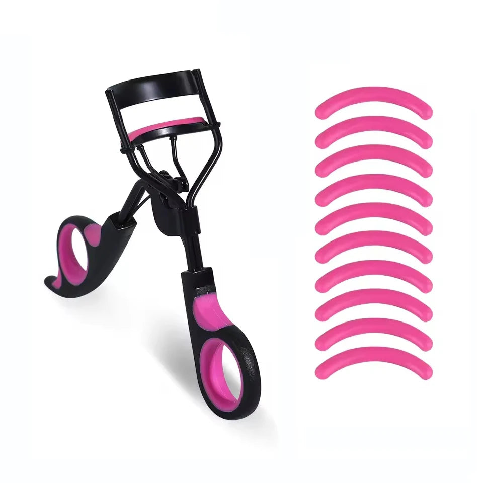 [Complete Set of Exquisite Essential Eye Makeup Tools] A makeup tool kit designed for women's eyelash curling and brow grooming