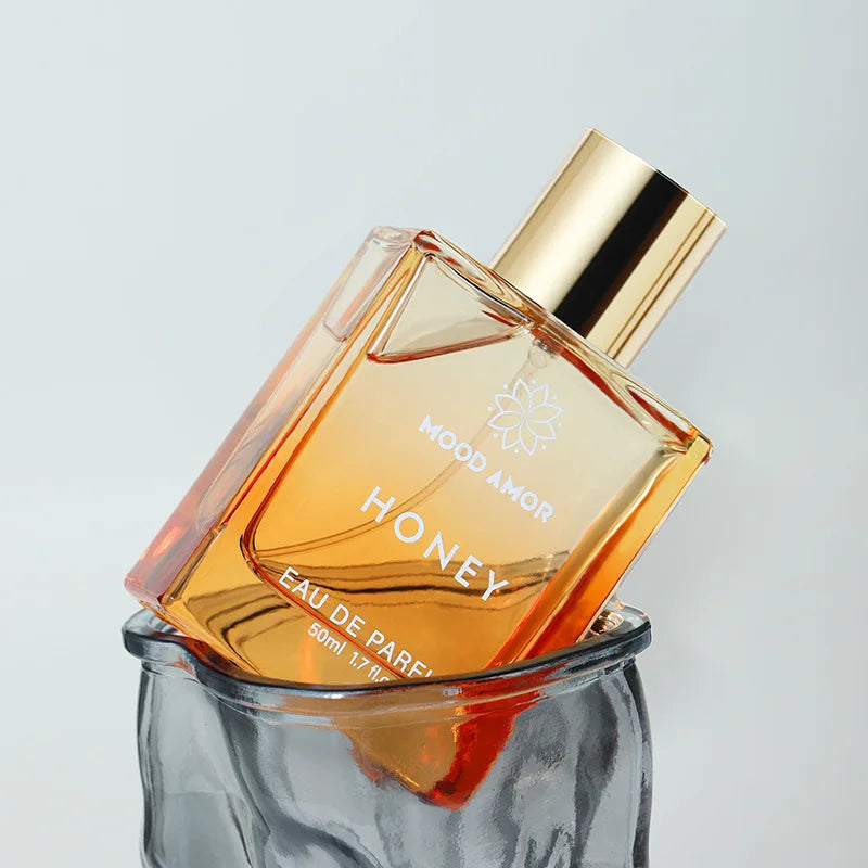 50ml Honey Perfume Ladies Parfum Long-lasting Fragrances Fresh Orange Lemon  Flavor Women's Dating Body Spray Elegant Scent EDP