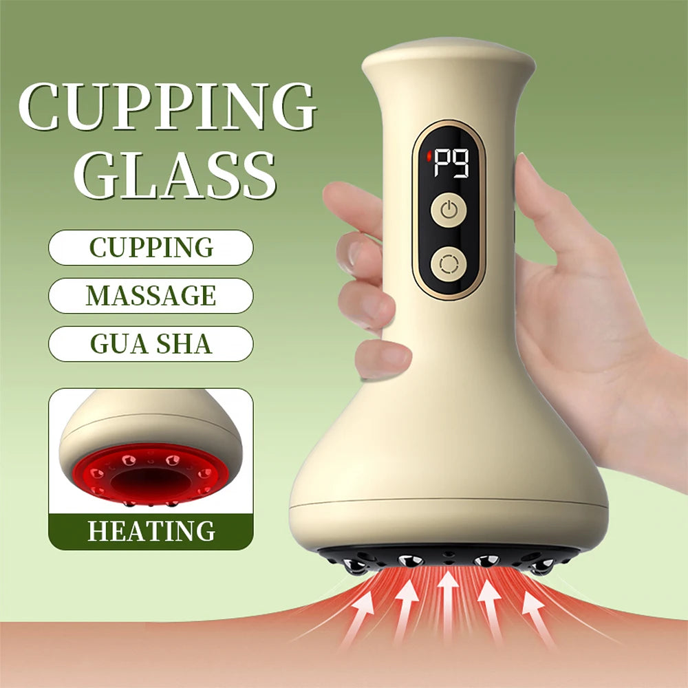 Electric Cupping Machine Scraping Device Electric Meridian Brush Universal Massage Device For The Whole Body Home Massage