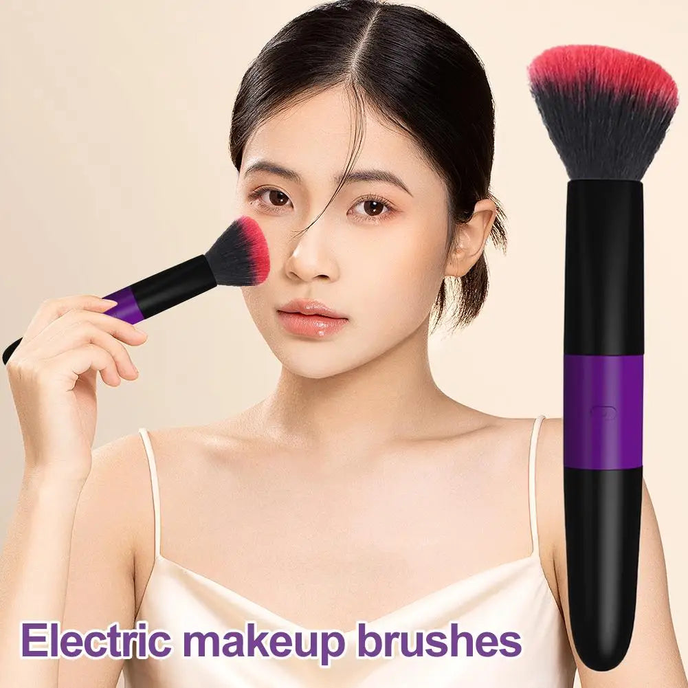 Electric Makeup Brush Foundation Make-up Mixing Brush Massage Vibrating Powder Powder Blusher Facial Makeup Brush Beauty Tools