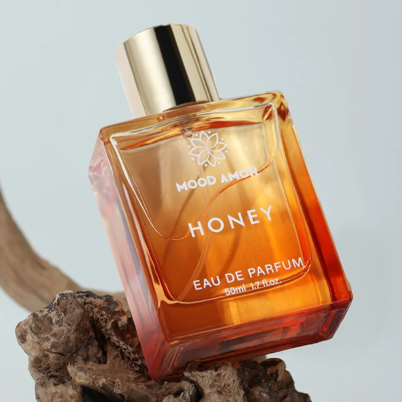 50ml Honey Perfume Ladies Parfum Long-lasting Fragrances Fresh Orange Lemon  Flavor Women's Dating Body Spray Elegant Scent EDP