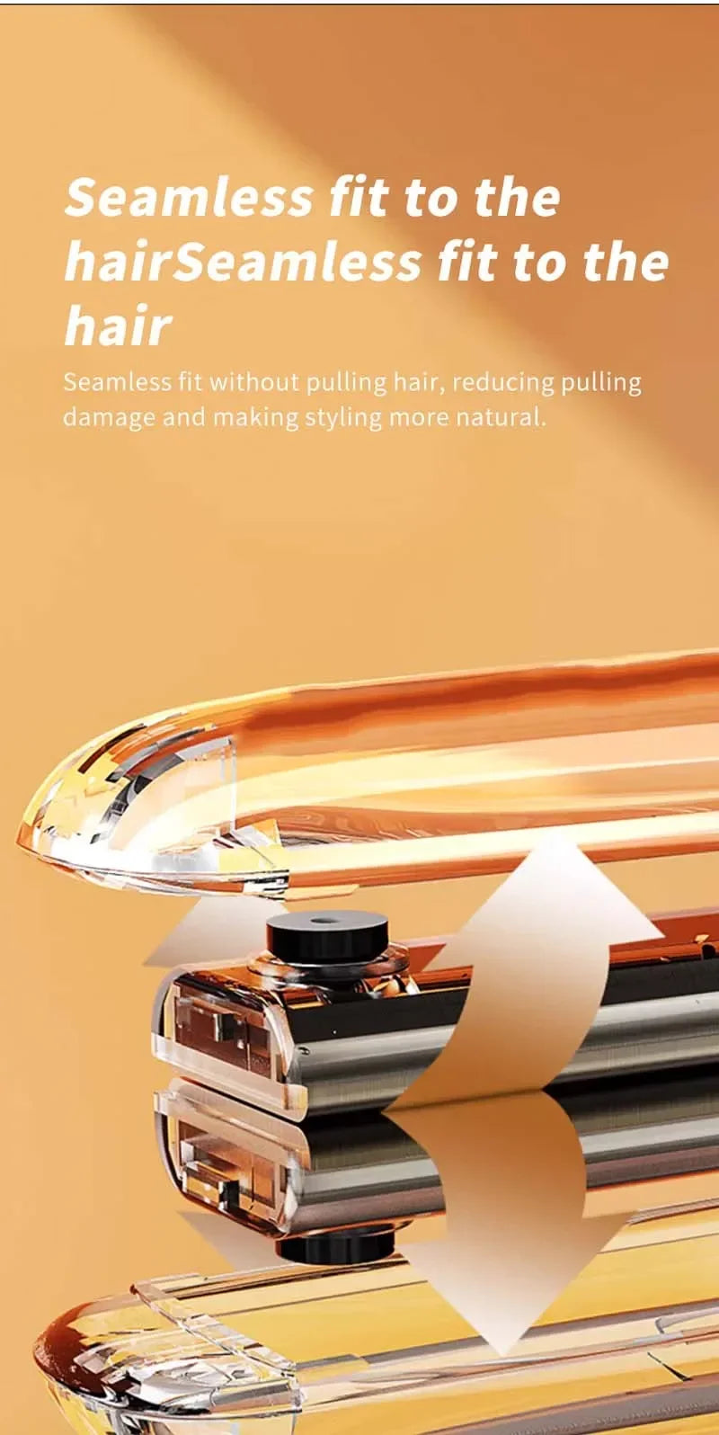 Professional Hair Straightener Curling Iron Ceramic Flat Iron Negative Ion Wide Plate Temperature Adjustable Hair Straightener