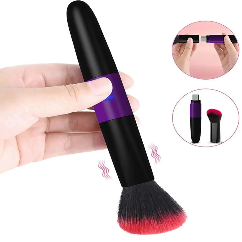 Electric Makeup Brush Foundation Make-up Mixing Brush Massage Vibrating Powder Powder Blusher Facial Makeup Brush Beauty Tools