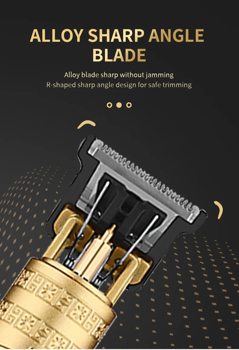 Professional Wireless Hair Clipper for Men Trimmer Set Beard Grooming Kit Precision Cutter Easy Use hair clipper limit comb