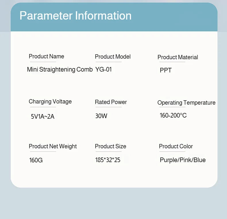 USB Wireless Hair Straightener with Curling and Straightening 2-in-1 Travel Portable Rechargeable Curling Iron  for Less Frizz,
