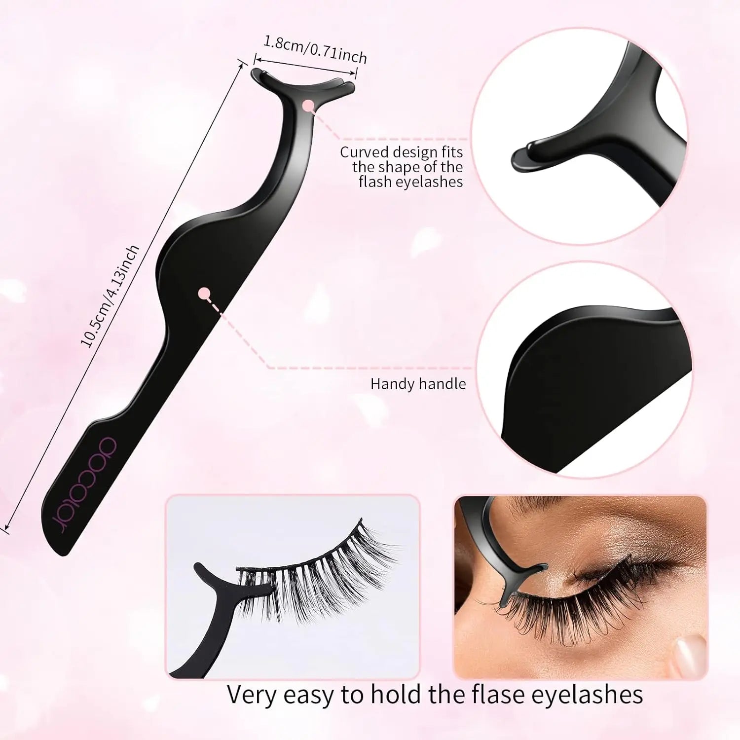 [Complete Set of Exquisite Essential Eye Makeup Tools] A makeup tool kit designed for women's eyelash curling and brow grooming