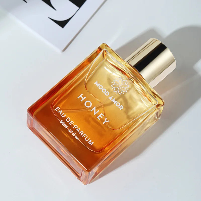 50ml Honey Perfume Ladies Parfum Long-lasting Fragrances Fresh Orange Lemon  Flavor Women's Dating Body Spray Elegant Scent EDP