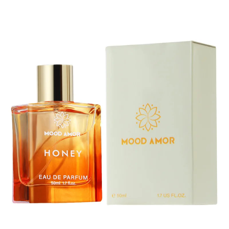 50ml Honey Perfume Ladies Parfum Long-lasting Fragrances Fresh Orange Lemon  Flavor Women's Dating Body Spray Elegant Scent EDP