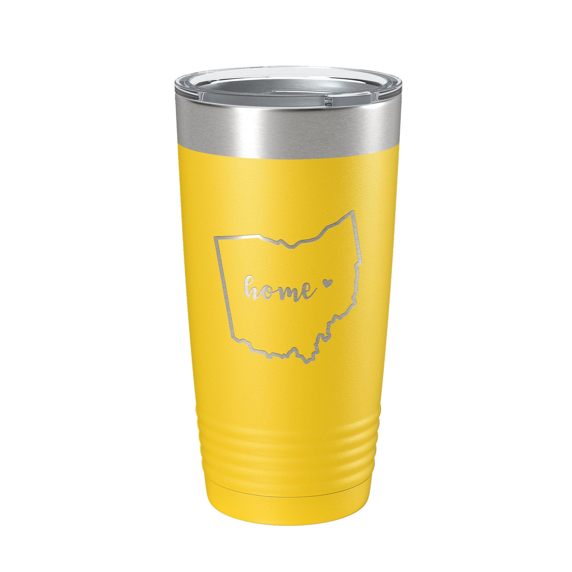 Ohio Tumbler Home State Travel Mug Insulated Laser Engraved Map Coffee Cup 20 oz-19